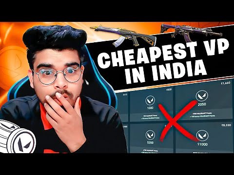 Cheapest Way to Buy Valorant Points in India