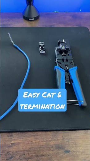 Easy Cat 6 termination
