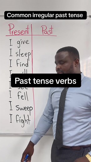 Common Irregular Past Tense Verbs Explained