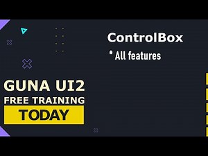 Guna UI2 ControlBox Control