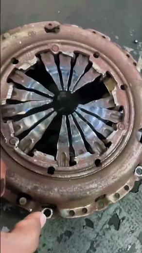 Broken 3-Piece Clutch | Damaged Clutch Components Up Close!