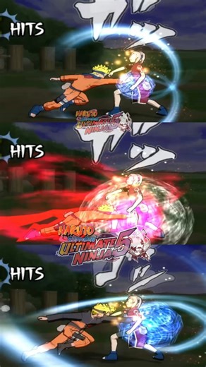 Naruto Rasengan Comparison Evolution in Naruto Ultimate Ninja Ps2 #naruto #shorts