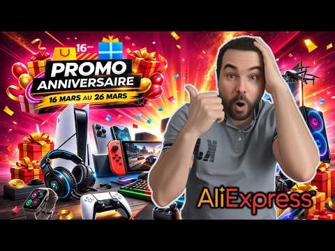 SWITCH 2 for €360! 🔥 16 years of ALIEXPRESS: The Best Promo Codes (It's INSANE!) #aliexpress