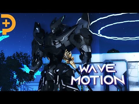 【PSO2NGS】'Wave Motion' Wave Crash Movement | Techter Expansion