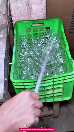 Glass Bangle Making Machine- Heating and Cutting Technology