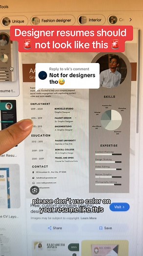 1.5K views | Follow for resume hacks Adding a pop of color can make your resume stand out, but remember, it's all about balance. Highlight your skills and experience with clear, detailed bullet points. Your portfolio will always be the star, but a well-designed resume can make a great first impression! Let me know what should I do next! #JustJerry #Wonsulting #Job #Career #Resume #Design | Jerry Lee | Facebook