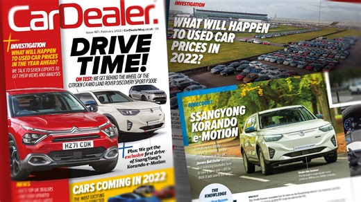Out now: Car Dealer issue 167 features expert insight on 2022's used car prices, the cars heading dealers' way this year, an exclusive test drive – and more