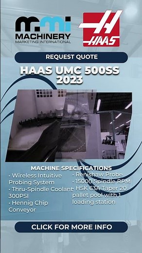 Haas UMC 500SS (2023)