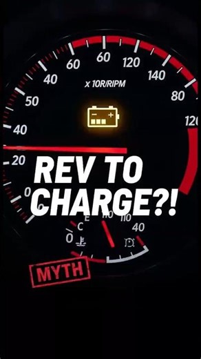 Revving Charges Your Battery Faster? (Nope.) #automobile #factlabs #viral #carfacts