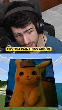 Meet The Coolest Custom Paintings Addon In MCPE! 🎨🖌️
