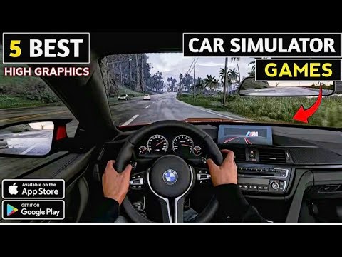 Top 5 Realistic graphics car driving simulator games | Top 5 car simulator games |