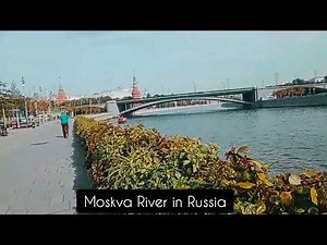 Moskva River In Russia