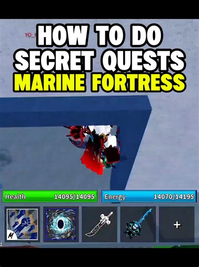 How To Do All Secret Quests of Marine Fortress Island In First Sea Blox Fruits Update 30 - song: WASTED - @naarl_y . . . . . #roblox #bloxfruits #edit #anime #usa