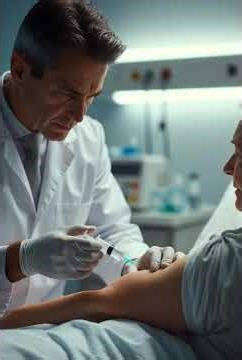 Doctor Administering Injection | Medical Practice Room