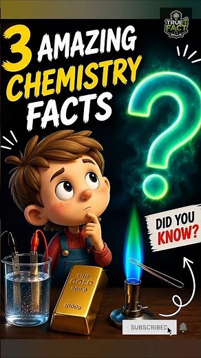 3 Amazing Chemistry Facts That Will Blow Your Mind! 🤯 #facts #chemistry