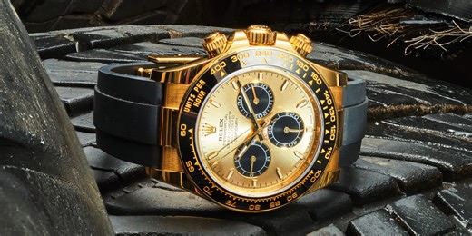 This Gold Rolex Daytona Is King of the Road