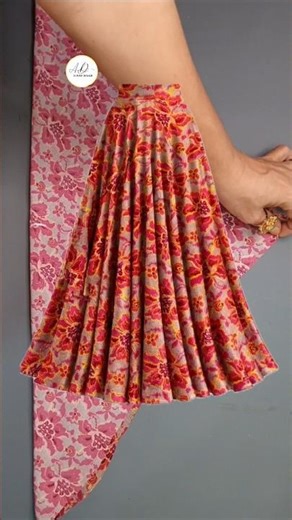 Falda floral easy to sew 🌸Simple, elegante y timeless ✨ #fashion #sewing #diy #skirt #sewingtips