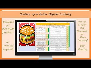 Scaling Up Ratios Digital Activity for Home Learning | Teaching Resources