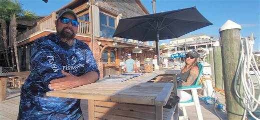 5.1K views · 185 reactions | THE LADY.........AND THE MASTER CAPTAIN #KEYWESTPARTYBOAT | FishMonster Key West | Facebook