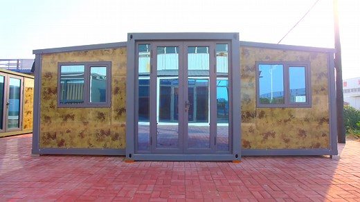 Expandable House 40 Foot Container With 3 Bedroom Home Plans 40ft Expandable Container House