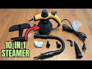 This 10-in-1 Steam Cleaner Is a Must-Have! (STEAMIFY Handheld Steam Cleaner Review)
