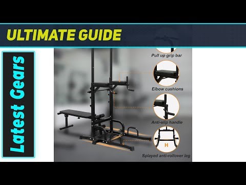 Power Tower Dip Station with Bench: Your Powerful All-in-One Home Gym!