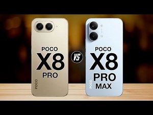 Poco x8 pro vs poco x8 pro max - full comparison 🔥 which one is best