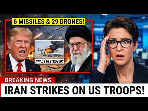 BREAKING: Iran Fired 6 Missiles & 29 Drones At US Troops In Saudi Arabia — AWACS Destroyed!
