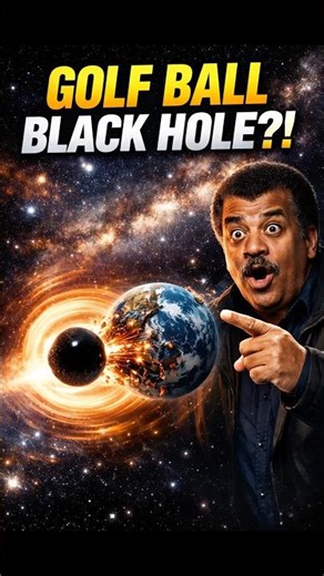 Golf Ball Black Hole Could Destroy Earth | Neil deGrasse Tyson