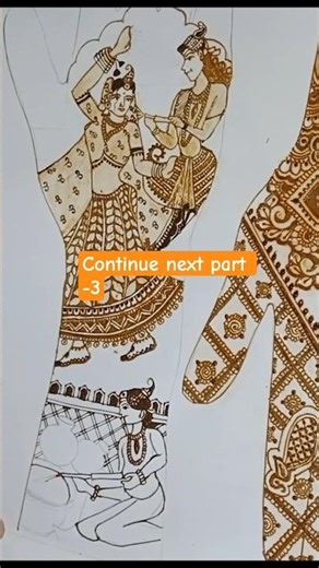 figure mehndi design part -2🫰❤️#trending #shorts