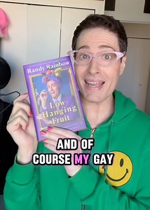 Low-Hanging Fruit is out now! Have fun! Link in bio. 🍒🎧📕 #LowHangingFruitBook @macmillanusa @stmartinspress @audible @macmillan.audio | Randy Rainbow