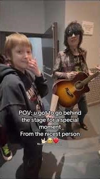 They couldn’t stay for the show