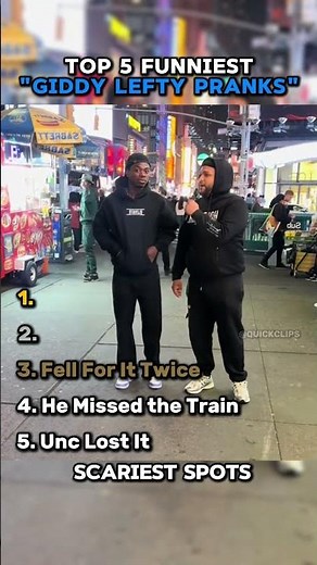 Ranking Best Giddy Lefty Pranks!