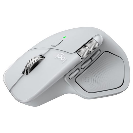 Buy Logitech MX Master 4 Wireless Mouse for Mac - Pale Grey | Laptop and PC mice | Argos