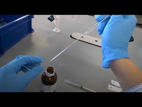 How to prepare NMR Tube sample (Nuclear Magnetic Resonance)