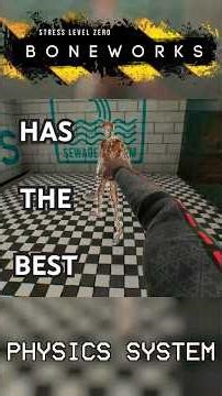 THE BEST PHYSICS - BONEWORKS [VR] #funny #gaming #boneworks #vr #clips #physics