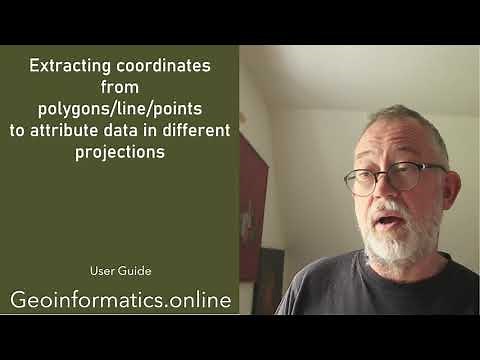 How to Extract, Reproject & Export Coordinates from Polygons, Lines & Points to Excel