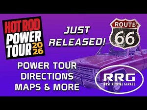 Hot Rod Power Tour: Itinerary, Directions & Maps