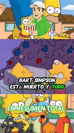 ​¿Fin de Bart? 🤯 La ÉPICA batalla por unos Panqueques T1 E5 Los Simpson