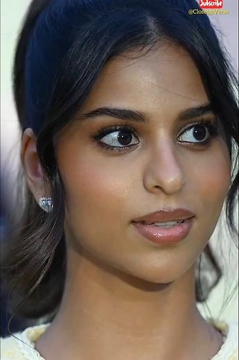Suhana Khan Ultra Closeup Face Expressions | Bollywood Actress Lips Closeup Vertical Edits 4K