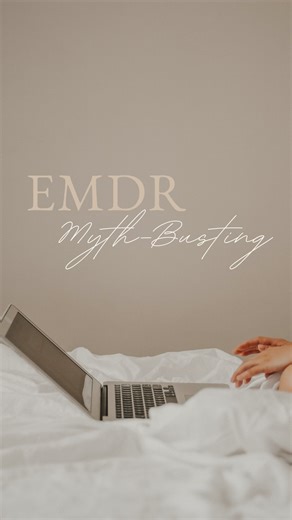 Today our clinician, Kelly, is clearing up common misunderstandings about EMDR, offering a clearer look at how this therapy supports healing. #EMDR #MythBusting | The Therapy Institute