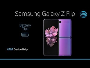 Learn about Battery Life of the Samsung Galaxy Z Flip | AT&T Wireless