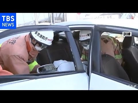 「震災の教訓を風化させない」 東京消防庁が放射線飛散想定した訓練