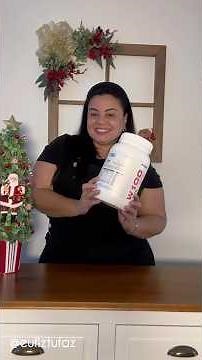 Nem parece que era um pote de whey!