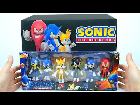 Sonic The Hedgehog Figures Mystery Box Unboxing Review