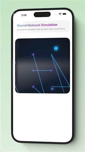 SwiftUI Neural Network Simulation 🔥