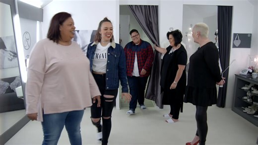 73K views · 1.1K reactions | Bride Danielle has a medical condition that makes her unsteady. Jo and Al will try their best to modify her dress so she's comfortable and sure of herself while walking down the aisle. | Curvy Brides' Boutique - TLC | Facebook