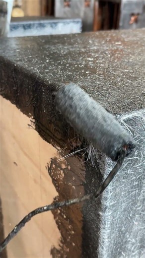 Resin application process #tutorial #woodworking #resin