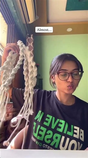 From simple macrame cords to curtain ties♥️