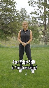 40K views · 366 reactions | Fix your fat and thin shots with 1 simple thought 樂 Our friend Hailey Rae Ostrom helps demonstrate a great swing thought to rid yourself of that "reverse pivot" or "bad weight shift." This thought will improve hip sway and turn in your downswing, improving your low point control right away! #GOLFTEC #swingthought #golftips | GOLFTEC | Facebook